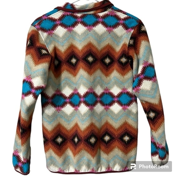 Patagonia XS Synchilla Snap T Fleece Pullover Timber Twist Aztec Southwest loved - Picture 4 of 9